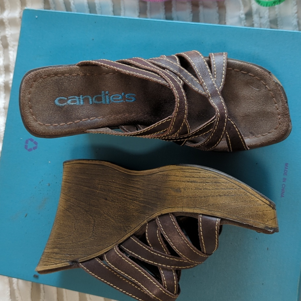 Vintage Candie's platform shoes